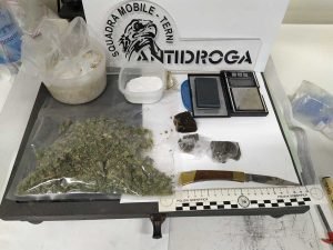 La droga sequestrata