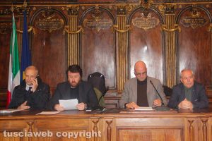 Viterbo - La commissione congiunta