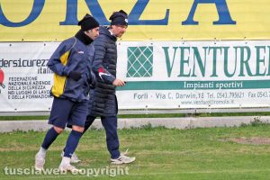 Sport - Calcio - Viterbese - Simone Palermo e Massimiliano Nardecchia