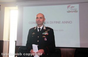 Carabinieri - La conferenza di fine anno