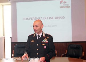 Carabinieri - La conferenza di fine anno