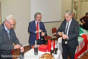 Viterbo - Brindisi di Natale per Forza Italia