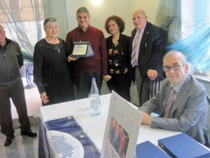 Cna Pensionati - La consegna della targa in ricordo di Angelo Del Rugo