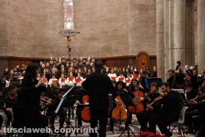 Viterbo - Concerto di Natale del liceo Santa Rosa