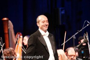 Viterbo - Fabrizio Bastianini al concerto di Natale