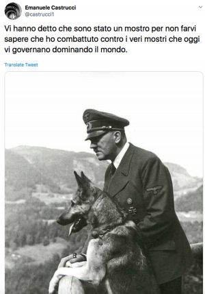Siena - Il tweet del professore universitario pro-Hitler