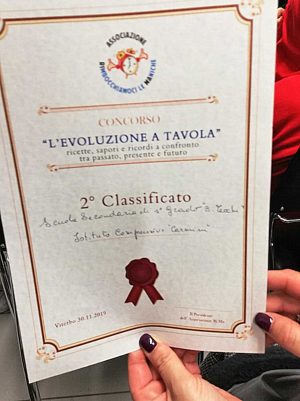 Viterbo - La scuola secondaria di primo grado B. Tecchi a “L’evoluzione a tavola: ricette, sapori e ricordi tra passato, presente e futuro”