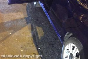 Caprarola - Uno dei parcheggi in piazza Martiri della Libertà
