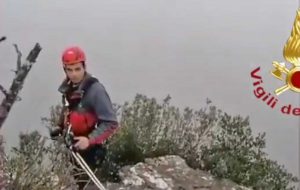 Salerno - L'intervento dei vigili del fuoco