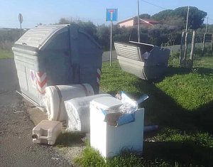 Rifiuti a Pescia Romana