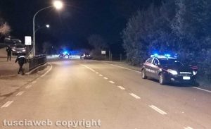 Montefiascone - Scontro fra due auto sulla Cassia