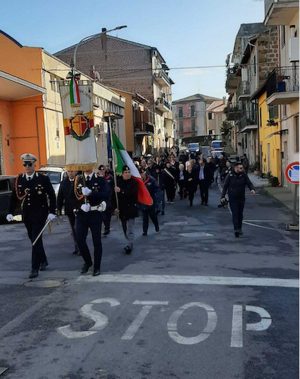 Vejano - Cerimonia per il 40ennale dell'assassinio del maresciallo Mariano Romiti