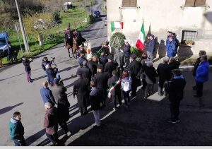 Vejano - Cerimonia per il 40ennale dell'assassinio del maresciallo Mariano Romiti