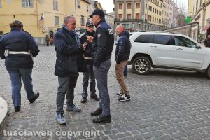 Viterbo - La manifestazione degli studenti contro la Cotral