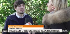 Blocco dei viaggi degli studenti ad Auschwitz - Agorà intervista Simone Brunelli