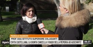 Blocco dei viaggi degli studenti ad Auschwitz - Agorà intervista Monica Ranieri
