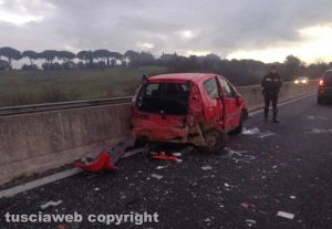 Incidente sulla Cassia bis