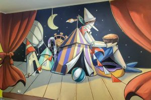 Viterbo - Nuovi murales a Sant'Angelo di Roccalvecce