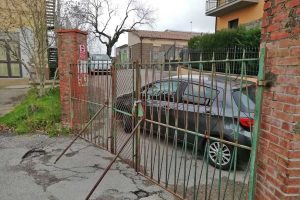 Montefiascone - Il parcheggio chiuso