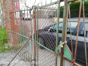 Montefiascone – Il parcheggio chiuso