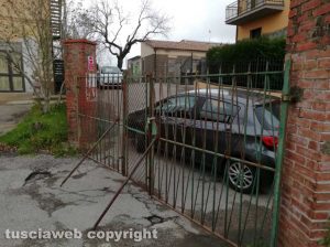 Montefiascone – Il parcheggio chiuso