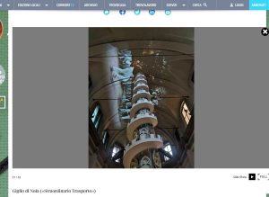 Milano - Il Corriere della Sera scambia Spirale di fede per un Giglio di Nola