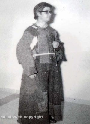 Frate Agostino Mallucci con l'abito di san Francesco