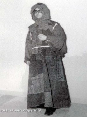 Frate Agostino Mallucci con l'abito di san Francesco