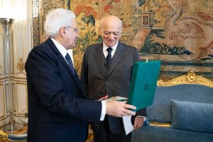 Roma - L'associazione Svegliamoci italiani all'udienza col presidente della Repubblica, Sergio Mattarella