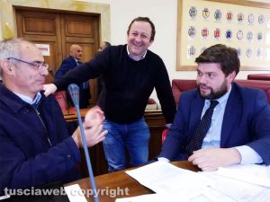 Viterbo - La seduta del consiglio provinciale