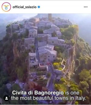Civita di Bagnoregio nel video "Lazio, eternal wonders"