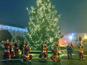 San Lorenzo Nuovo - L'inaugurazione della casa di Babbo Natale