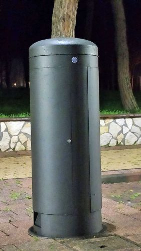 Montalto di Castro - Colonnina per la ricarica di veicoli elettrici a via Arbea