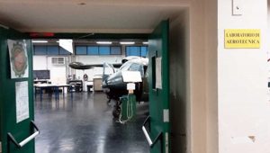 Laboratorio aerotecnica dell'Itt Da Vinci Viterbo