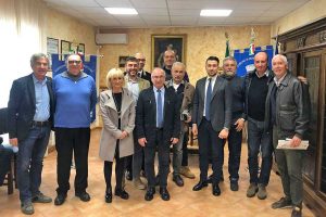 Montefiascone - La riunione preliminare per l'Air show lago di Bolsena