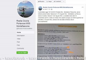 Montefiascone - Il post di Rosita Cicoria (M5s)
