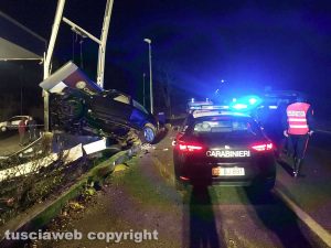 Viterbo - Incidente mortale sulla Sammartinese