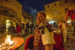 Bagnoregio - Un momento del Presepe vivente