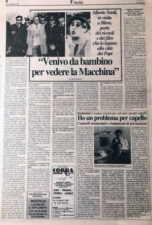 L'intervista ad Alberto Sordi