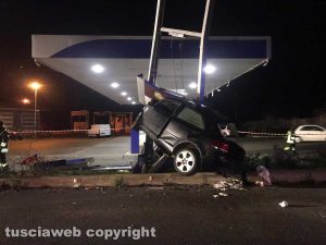 Viterbo - Incidente mortale sulla Sammartinese