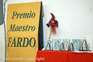 Viterbo - La consegna del premio Maestro Fardo