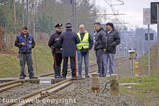 Oriolo Romano - Travolto e ucciso dal treno