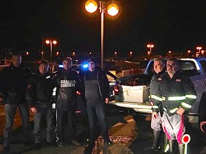 Civitavecchia - Il sequestro di ricci di mare