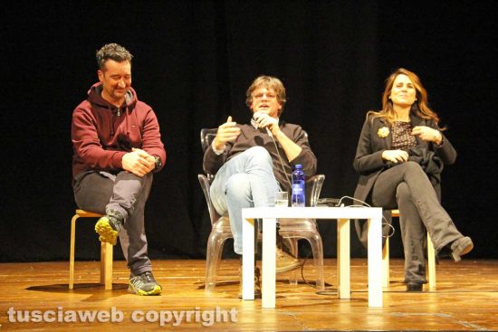 Viterbo - Gaetano Carramusa, Filippo Rossi e Annalisa Canfora