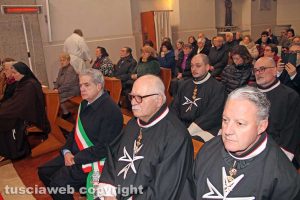 Viterbo - La messa di santa Giacinta Marescotti