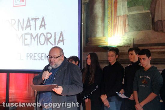 Viterbo - La giornata della memoria a palazzo dei Priori