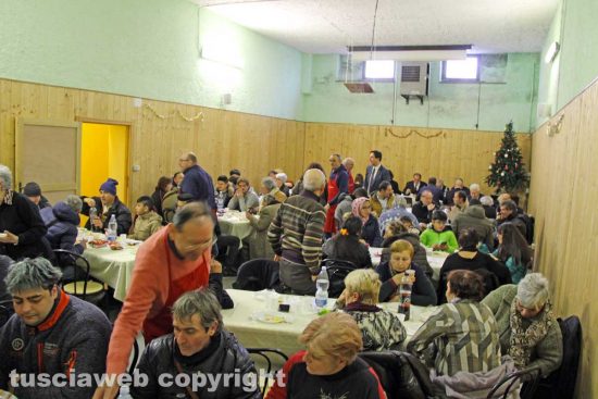 Viterbo - Il pranzo di solidarietà