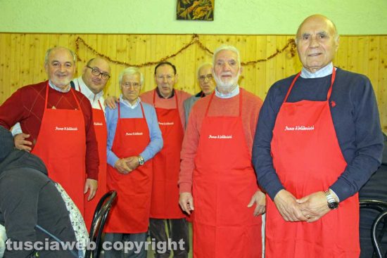Viterbo - Il pranzo di solidarietà