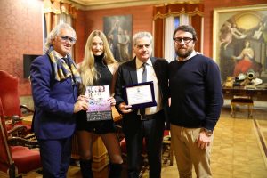 Viterbo - Valentina Beraldo premiata dal comune