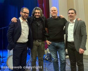 Marco Guidolotti, Francesco Pierotti, Roberto Gatto e Felice Tazzini